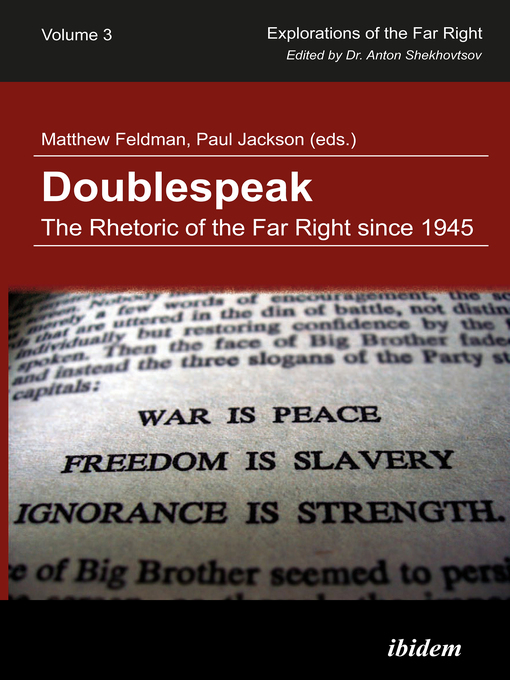Title details for Doublespeak by Matthew Feldman - Available